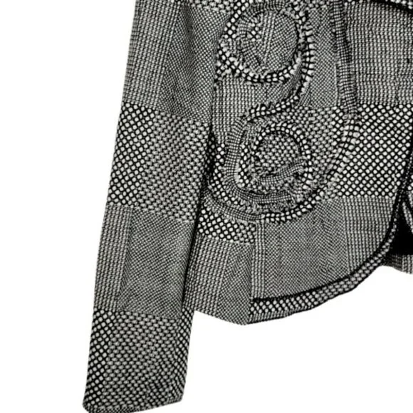 Zucchero designer jacket high quality, tweed mix pattern pockets - Picture 2 of 8